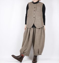 画像33: tumugu: エコウールモッサベスト 3色 (33)