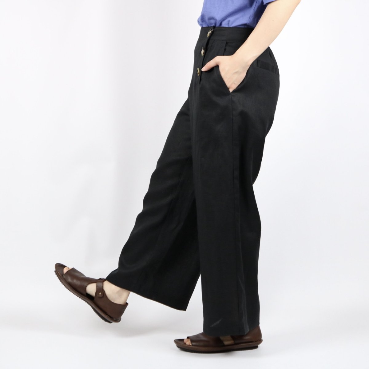 画像24:  30%OFF SALE!  Vent d'ouest   フレンチリネン マリンパンツ   3色 (24)