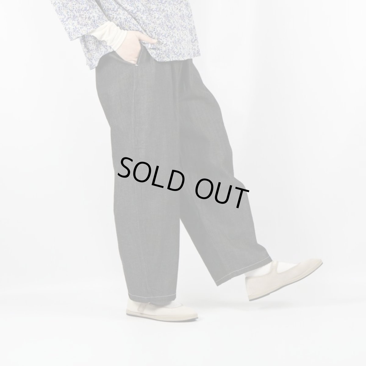 画像9: NARU 8ozムラデニムエッグパンツ 2色 (9)