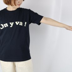 画像2: Vent d'ouest コットンロゴTシャツ『On y va!』3色 (2)