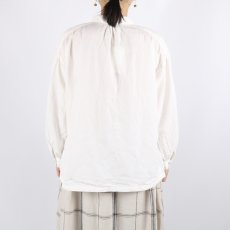 画像16: tukuroi 製品染め ジャガード ギャザーシャツ 2色 (16)