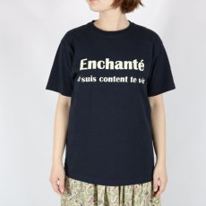 画像8: Vent d'ouest コットンロゴTシャツ『enchanté』2色 (8)