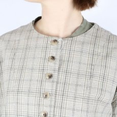 画像6: tukuroi  綿麻平織ボリューム袖 ジャケット 2色 (6)