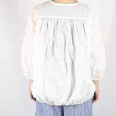 画像22: nachukara  コットンシャーリング裾バルーンプルオーバー  4色 (22)