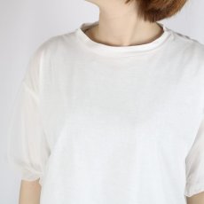 画像8: NARU 110/2サイロプレミアム×チュールバルーンスリーブシャツ　3色 (8)