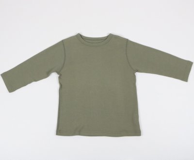 画像2: 30%OFF SALE！　tumugu　スーピマ マシュコットン ７分袖カットソー　2色