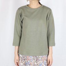 画像11: 30%OFF SALE！　tumugu　スーピマ マシュコットン ７分袖カットソー　2色 (11)