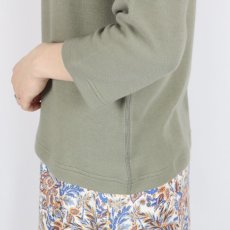 画像24: 30%OFF SALE！　tumugu　スーピマ マシュコットン ７分袖カットソー　2色 (24)