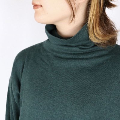 画像3: SOIL   COTTON / WOOL / CASHMERE TURTLE NECK  4色