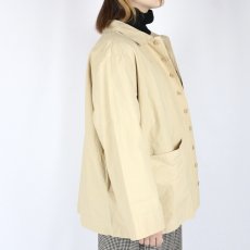 画像9: LABORATORY ビックポケットオーバーシャツ MAT BEIGE (9)