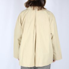 画像10: LABORATORY ビックポケットオーバーシャツ MAT BEIGE (10)