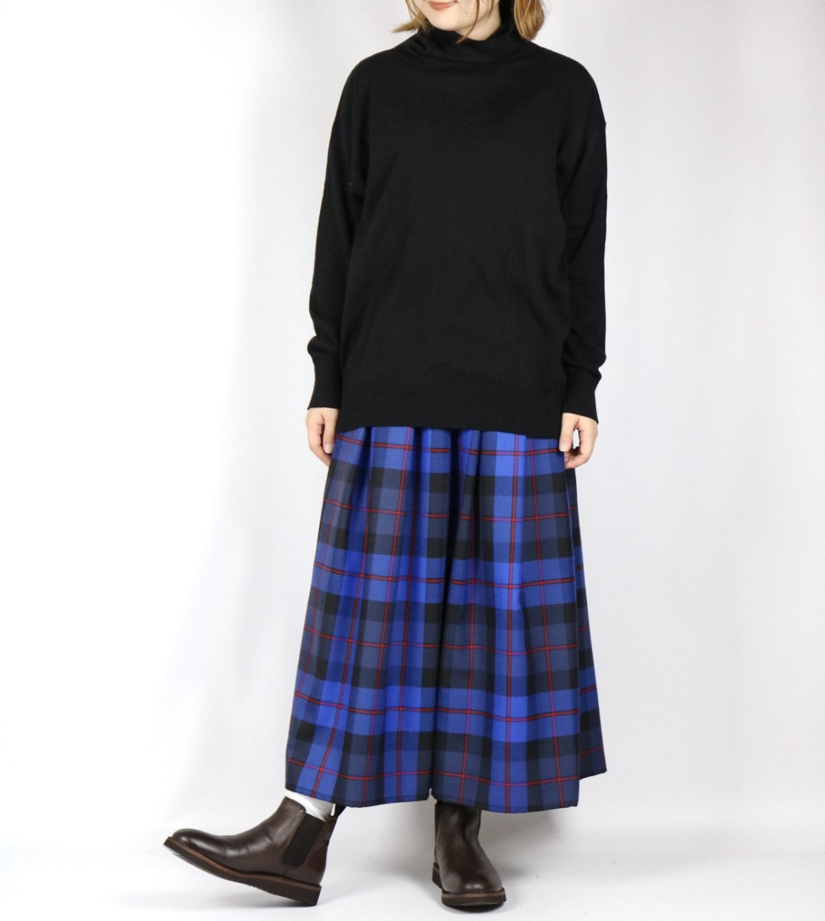 画像13: SOIL   COTTON / WOOL / CASHMERE TURTLE NECK  4色 (13)