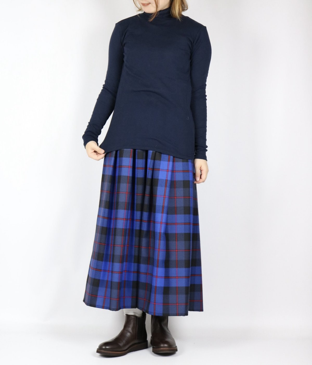 画像8: NARU  ソフトフライス ひねりタートルネック プルオーバー   8色 (8)