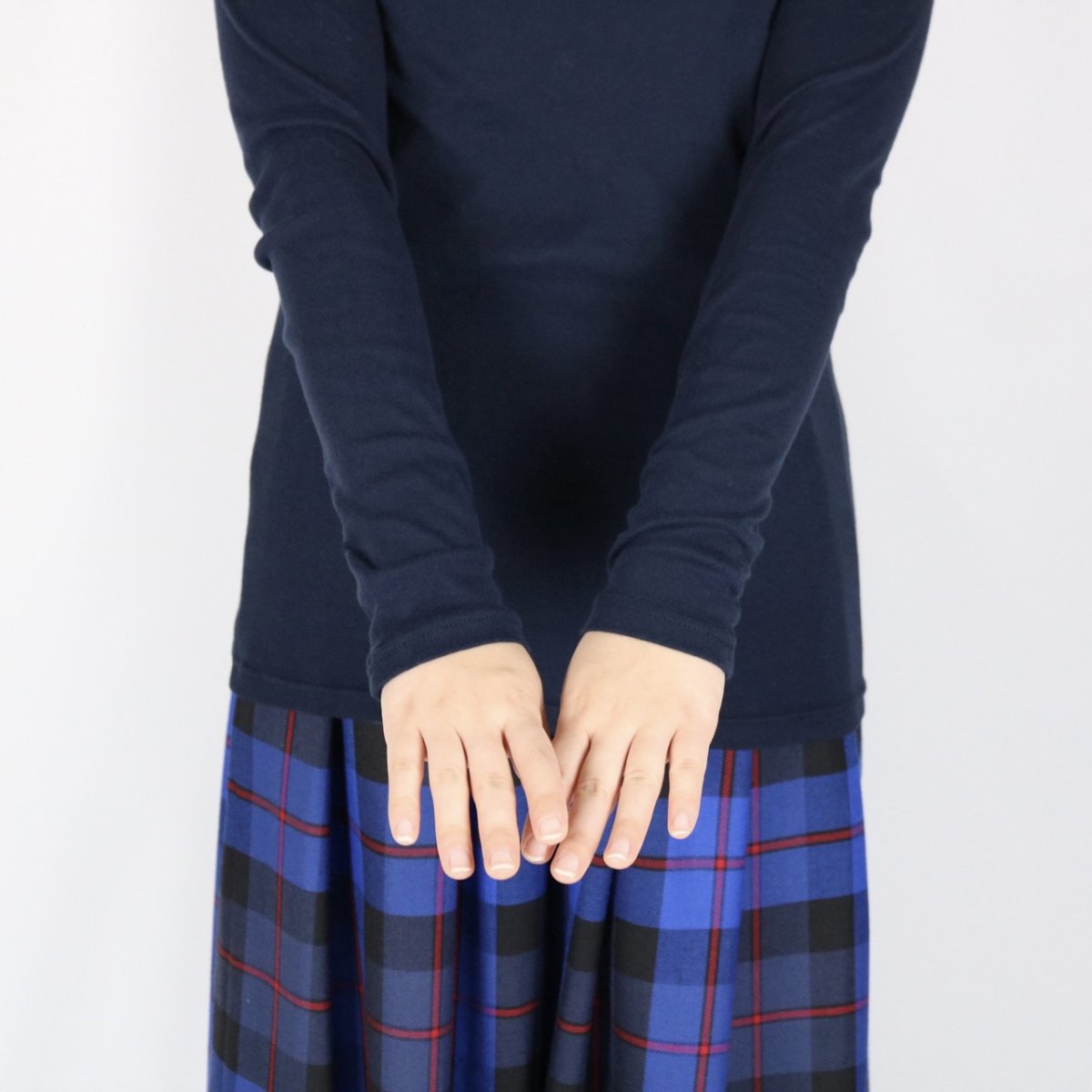 画像7: NARU  ソフトフライス ひねりタートルネック プルオーバー   8色 (7)