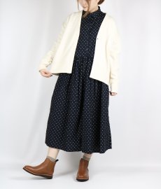 画像14: SOIL FRENCH TERRY V-NECK 1 BUTTON CARDIGAN　3色 (14)