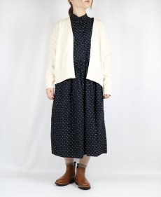 画像15: SOIL FRENCH TERRY V-NECK 1 BUTTON CARDIGAN　3色 (15)