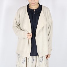 画像15: soil　12GG 1PLY PLAIN STITCH WOOL / NYLON CARDIGAN　2色 (15)