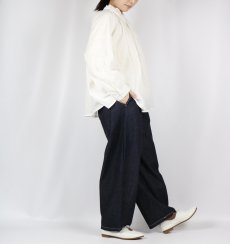 画像8: soil　60s CAMBRIC PLAIN WITH LACE NECK GATHERED SMOCK 　2色 (8)