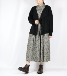 画像8: soil　12GG 1PLY PLAIN STITCH WOOL / NYLON CARDIGAN　2色 (8)