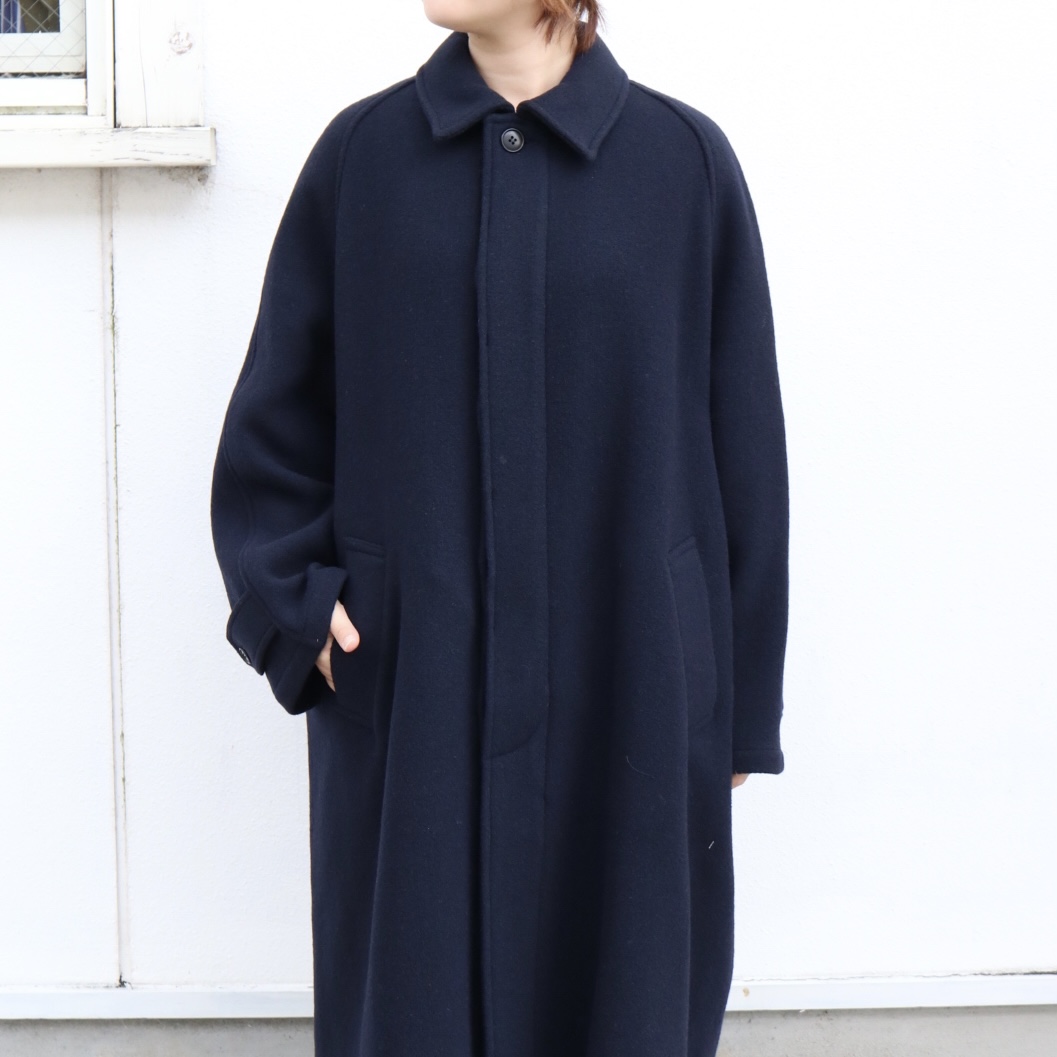 HTS/ エイチティーエス WOOL BALMACAAN COAT - ロングコート