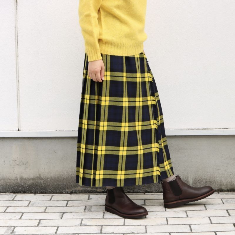 O'neil of Dublin タータンチェックキルトスカート 83cm丈 4色 - toritoRu