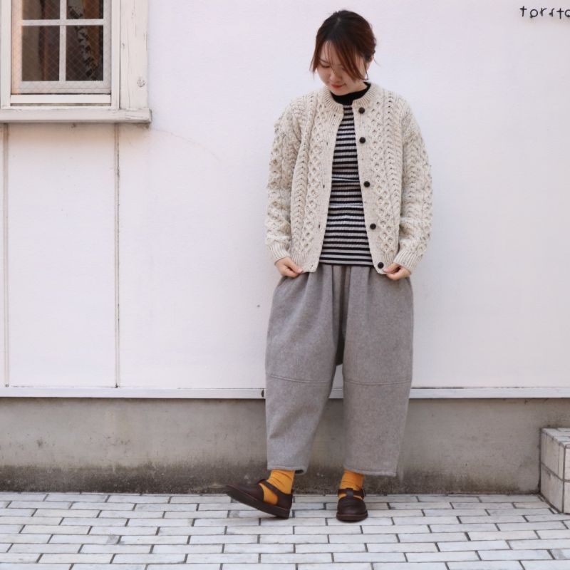 Aran Woollen Mills ケーブル カーディガン - toritoRu