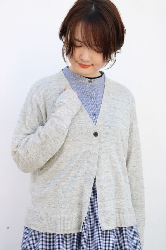 soil V-NECK BUTTON CARDIGAN 3色 - toritoRu