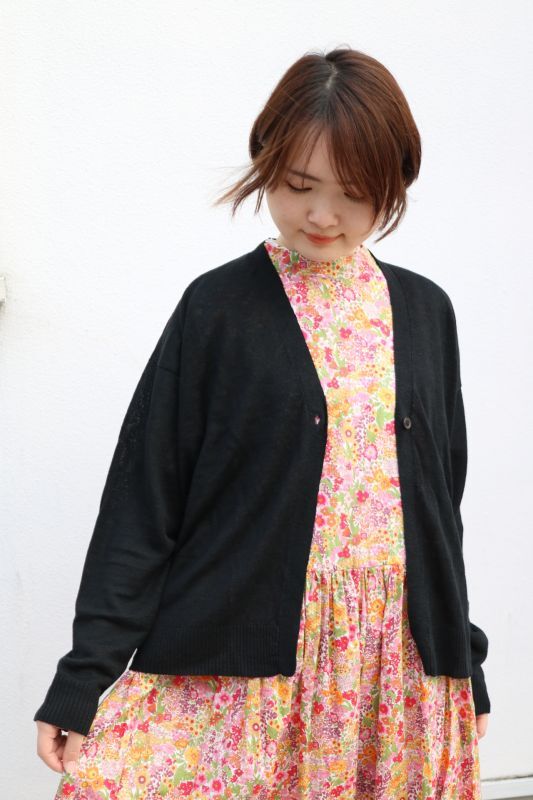 soil V-NECK BUTTON CARDIGAN 3色 - toritoRu