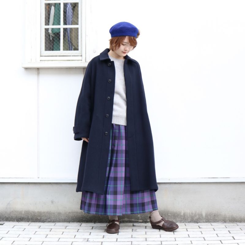 HTS HEAVY WEIGHT WOOL TWILL BALMACAAN COAT - toritoRu